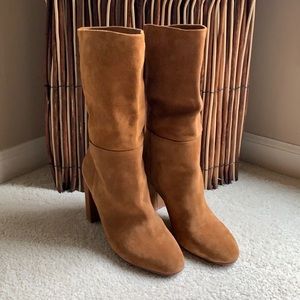 NWOT Chinese Laundry Faux Suede Mid-Calf Boots